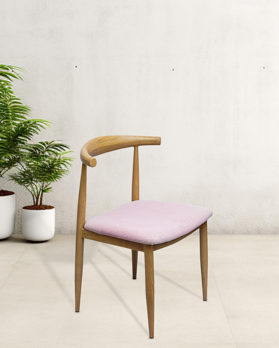 Timeless Vintage - pink cafeteria chair