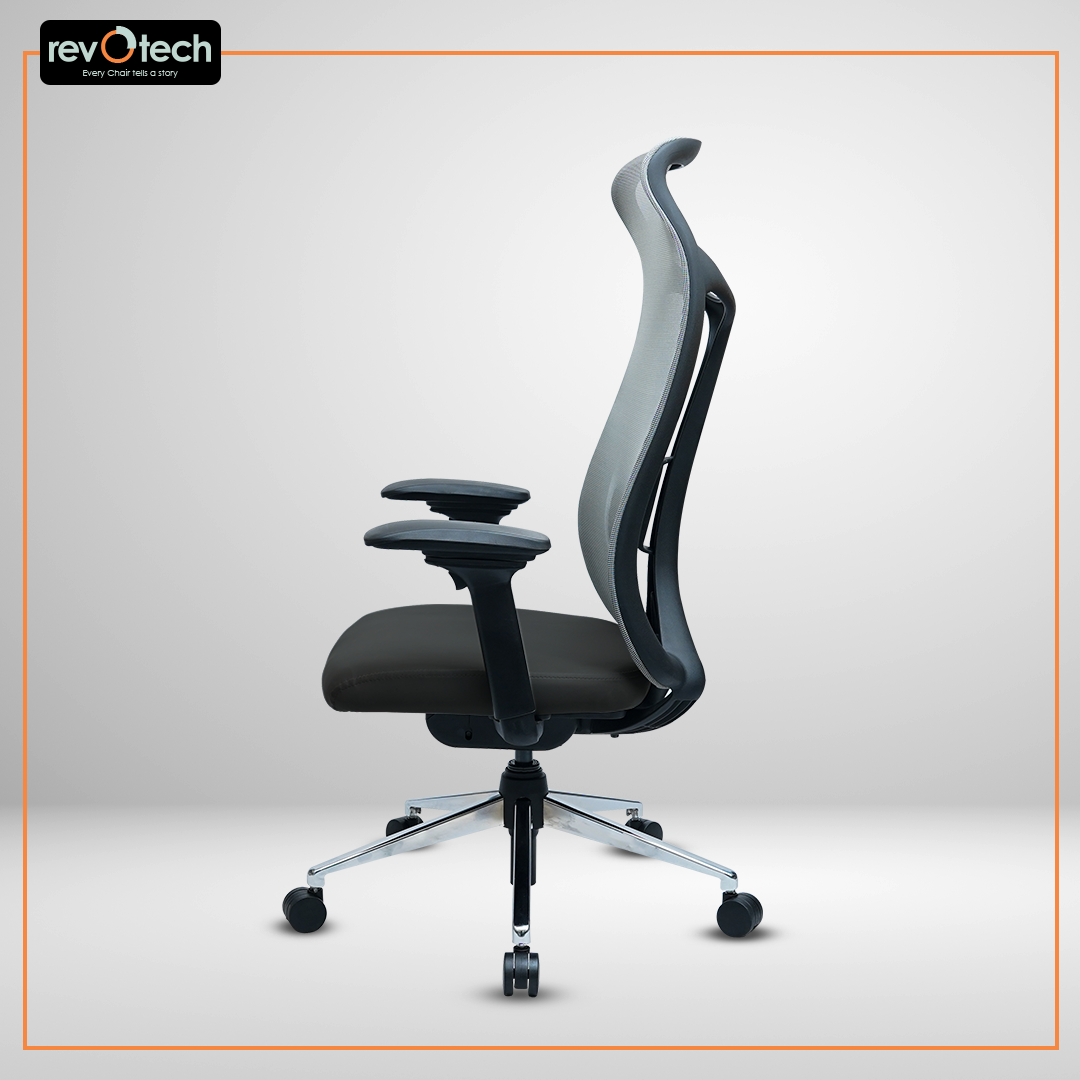 Dominor Executive High-Back Office Chair Grey