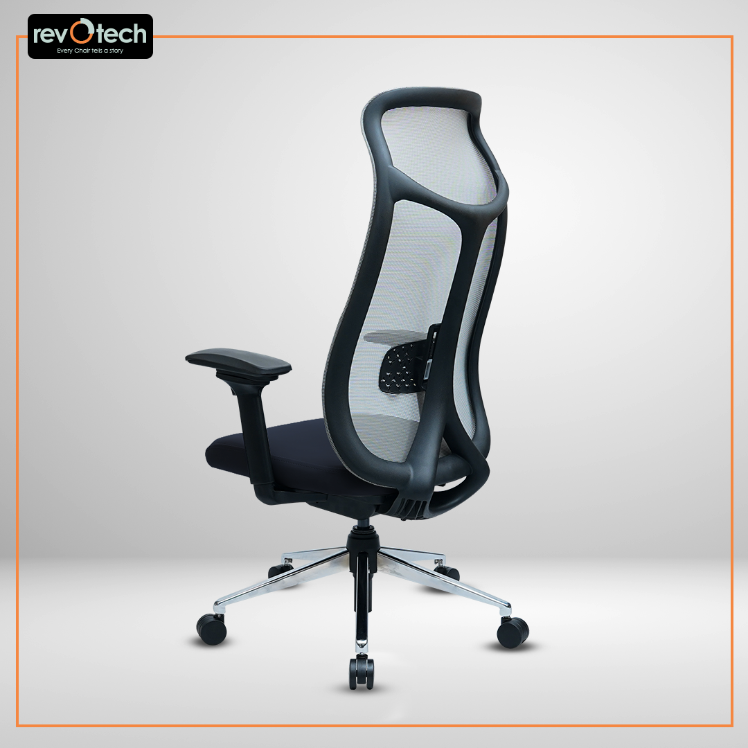 Dominor Executive High-Back Office Chair Navy Blue