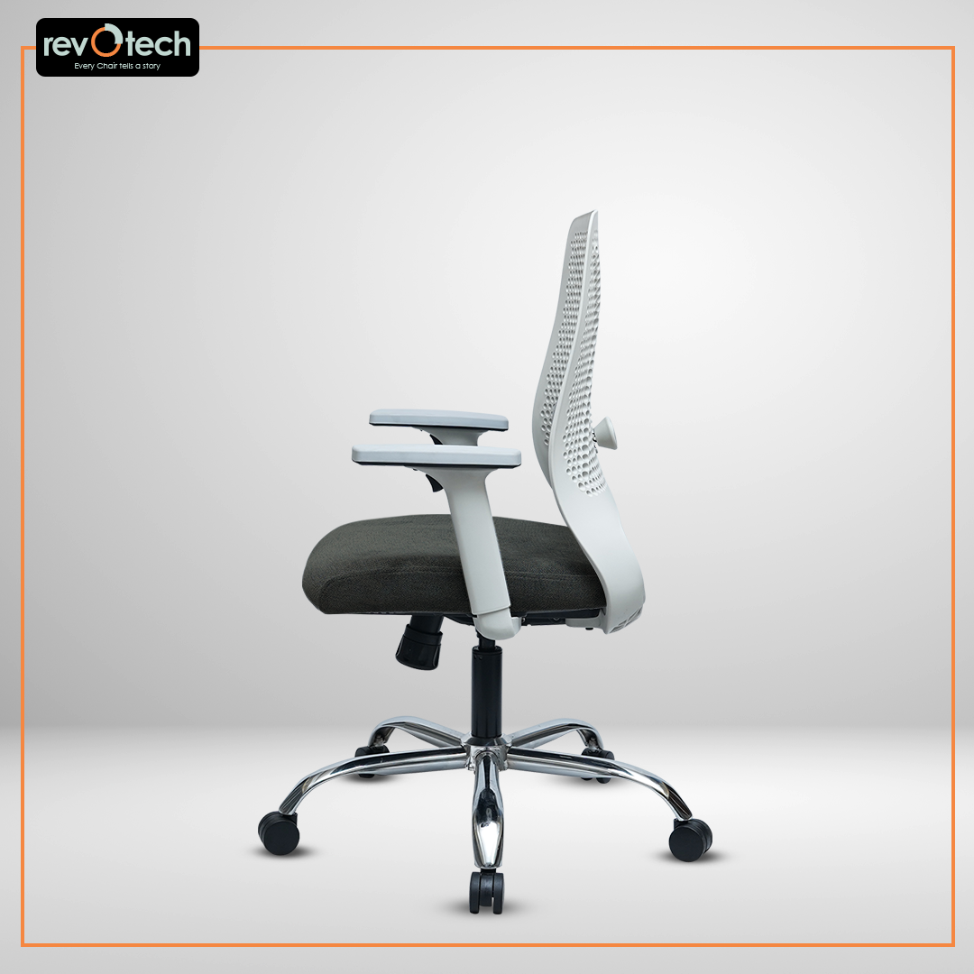 Beehive Spill-Proof Office Chair Grey