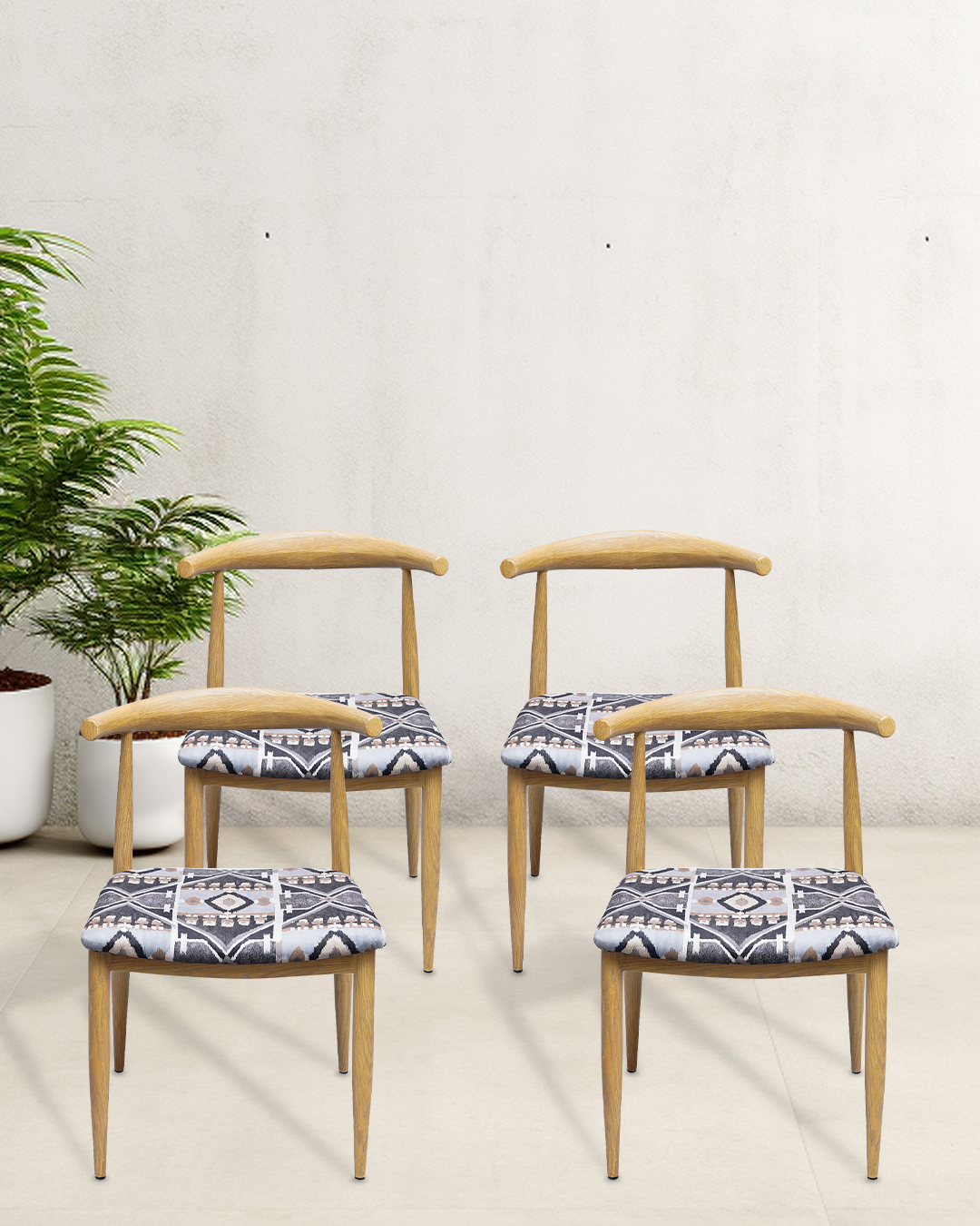 Timeless Vintage Grey - Set of 4