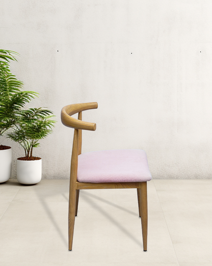 Timeless Vintage - pink cafeteria chair