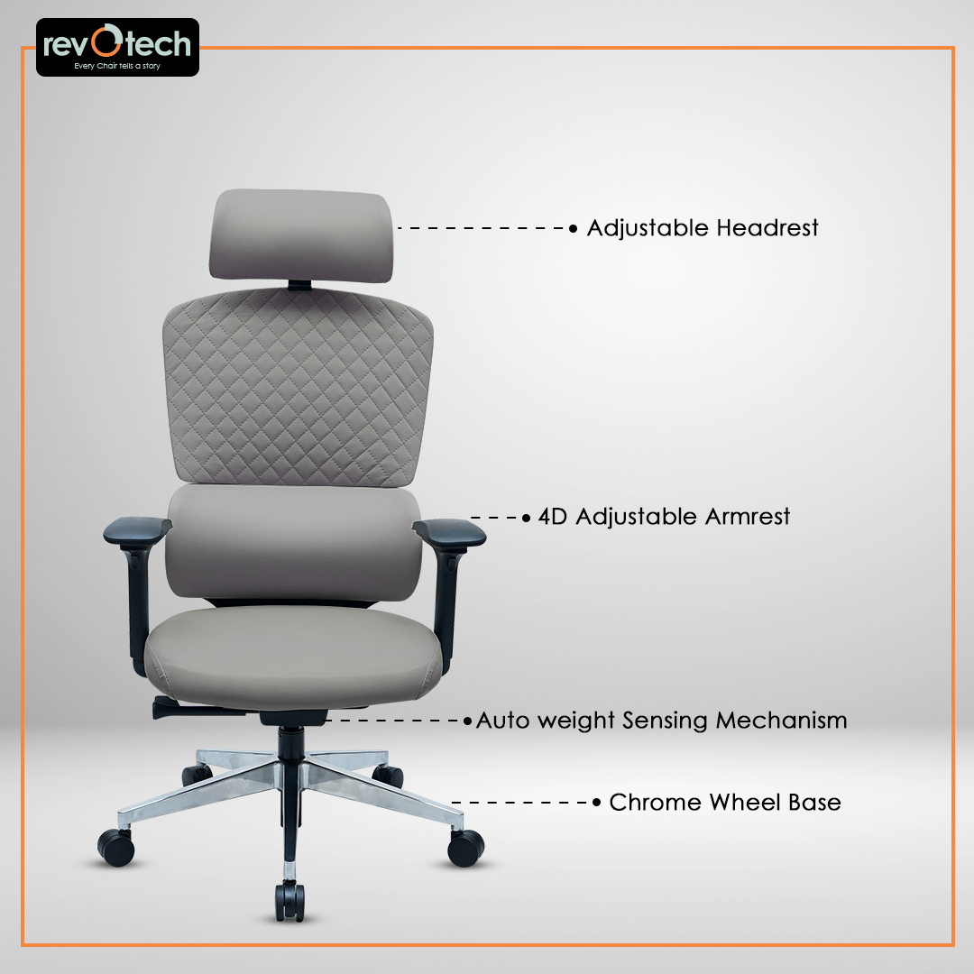 G.O.A.T High-Back Prime Stone Office Chair