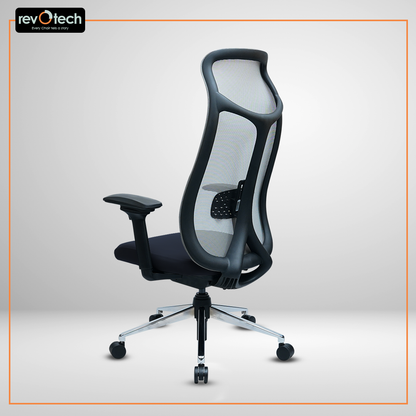 Dominor Executive High-Back Office Chair Navy Blue