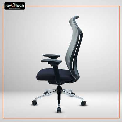 Dominor Executive High-Back Office Chair Navy Blue