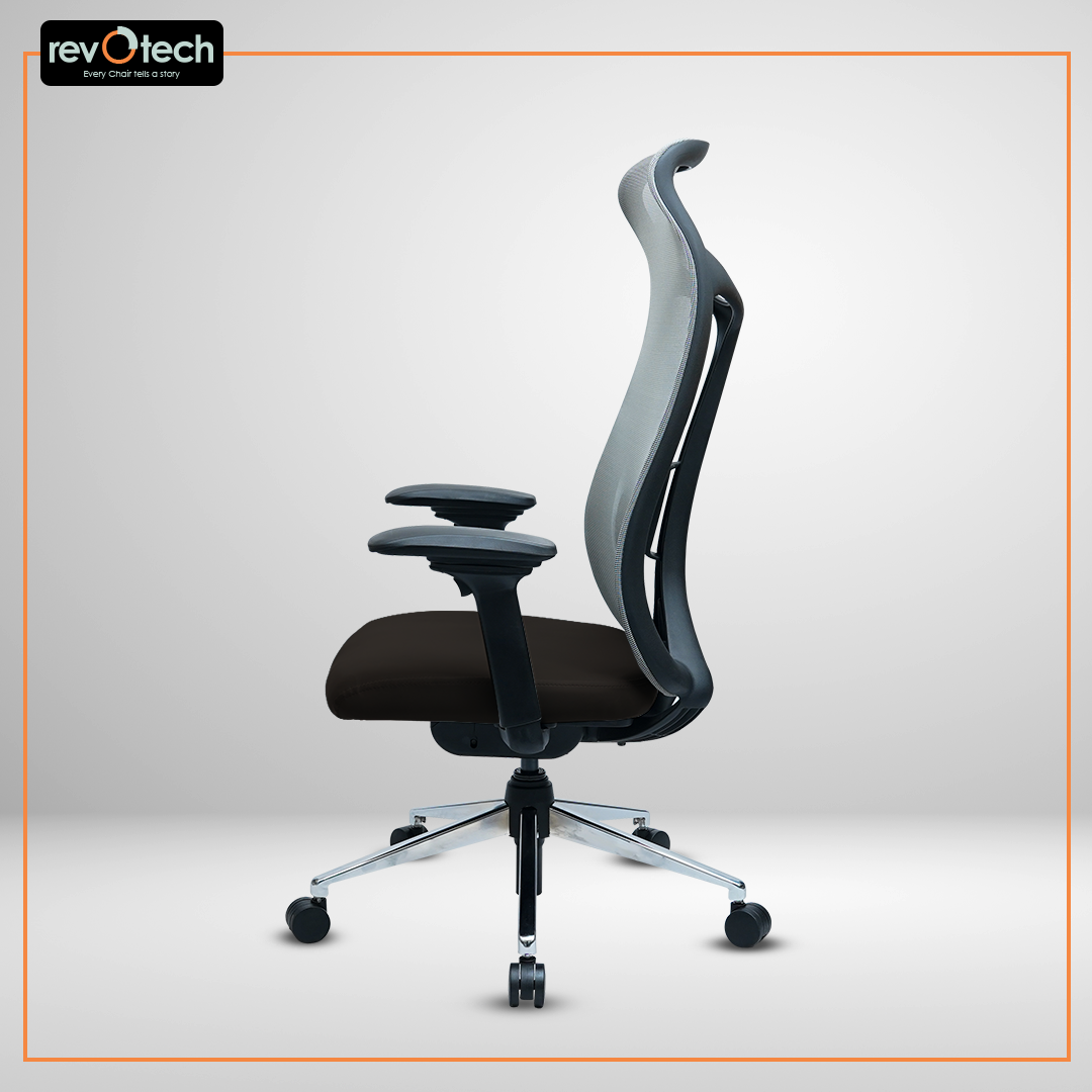 Dominor Executive High-Back Office Chair Brown