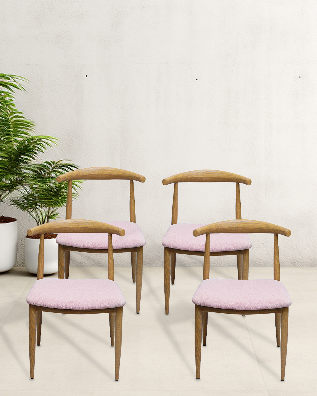 Timeless Vintage Pink - Set of 4